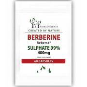 Witaminy i minerały dla sportowców - FOREST VITAMIN Berberine Sulphate 99% 400mg 60caps - miniaturka - grafika 1