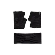 Rękawiczki - Nike ciepły komplet zimowy opaska i rękawiczki bez palców N.100.2000.082 - miniaturka - grafika 1