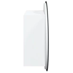 Lumarko Szafka łazienkowa z lustrem i LED, biała, 40x40x17,5 cm - Szafki łazienkowe - miniaturka - grafika 8