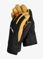 Rękawice narciarskie - Rękawiczki z membraną damskie Salewa Ortles PTX/TWR Gloves - black out - miniaturka - grafika 1