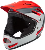Kaski rowerowe - BELL Sanction DH kask rowerowy czerwony/szary 2019 - miniaturka - grafika 1