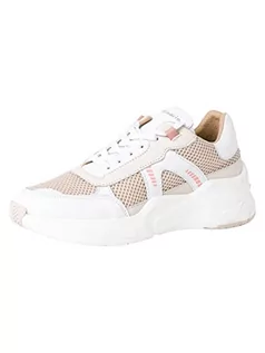 Sneakersy damskie - Tamaris Damskie sneakersy 1-1-23811-28, beżowy - Ivory Comb - 36 EU - grafika 1