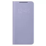Etui i futerały do telefonów - Samsung LED View Cover do Galaxy S21+ Violet - miniaturka - grafika 1