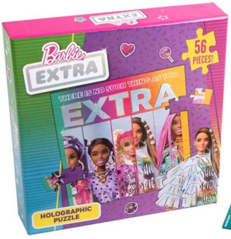 Barbie puzzle holograficzne 56el.
