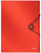 Teczki i skoroszyty - Teczka z gumką LEITZ Solid A4/30 jasnozielona 45681050 - miniaturka - grafika 1