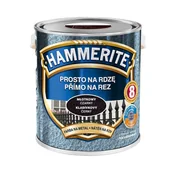 Farby do metalu - Hammerite Farba do metalu Prosto Na Rdzę młotkowy czarny 2 5 l - miniaturka - grafika 1