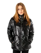 Kurtki damskie - Ciepła Kurtka Damska Ocieplana na Zimę 36023-1 XL - miniaturka - grafika 1