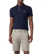 Spodnie męskie - Spodnie męskie BOSS S_ Liem, Jasny/pastelowy zielony, 44 - miniaturka - grafika 1