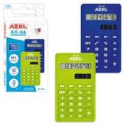 Kalkulatory - AXEL Kalkulator Ax-66 pudełko 50/200 - miniaturka - grafika 1