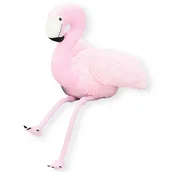 Maskotki i pluszaki - Wielki ptak flaming pluszowy różowy 150 cm - miniaturka - grafika 1