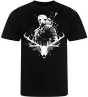 Koszulki męskie - Koszulka Męska Nadruk Wiedżmin Witcher Prezent Premium Xxl - miniaturka - grafika 1