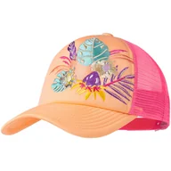 Czapki dla dzieci - Dziecięca czapka z daszkiem BUFF TRUCKER CAP YOUTH NEOTTIA CORAL - miniaturka - grafika 1