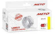 Cenówki - Meto oryginalny znacznik cen na etykietach formularz « cena promocyjna » (22 x 12 mm, 1-wierszowa, 6000 sztuk, fluorowa czerwień, trwale przylegająca) - miniaturka - grafika 1