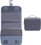 Kosmetyczki, organizery i kuferki - Uniwersalna Kosmetyczka Podróżna z Haczykiem - Praktyczna i Stylowa Wieszak - miniaturka - grafika 1