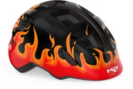 Kaski rowerowe - MET Hooray Helmet Kids, czarny/czerwony XS | 46-52cm 2022 Kaski dla dzieci 57003906 - miniaturka - grafika 1