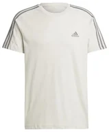 Koszulki męskie - adidas Koszulka męska Essentials Single Jersey z 3 paskami, L wysoki - miniaturka - grafika 1