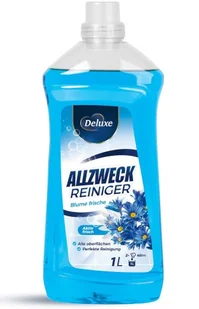 Deluxe Allzweck Reiniger Blume 1L niemiecki uniwersalny płyn do mycia podłóg kwiatowy - Środki do podłóg i mebli - miniaturka - grafika 1