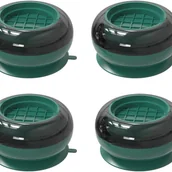 Zawiasy, okucia i inne akcesoria - 4 ślizgacze i podnóżki z polipropylenu do krzeseł, sof i innych mebli – wielofunkcyjna pralka dekoracyjna - miniaturka - grafika 1