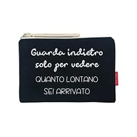 Portfele - hello-bags N-002-garde, Damski teczka na dokumenty ręczne, czarny, średni, czarny - miniaturka - grafika 1