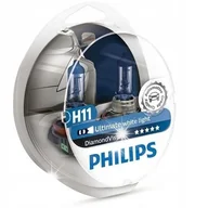 Żarówki samochodowe - PHILIPS H11 Diamond Vision 5000K BIAŁE ŻARÓWKI SUPER WHITE XENON EFECT - miniaturka - grafika 1