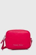 Torebki damskie - Tommy Jeans torebka kolor różowy - miniaturka - grafika 1