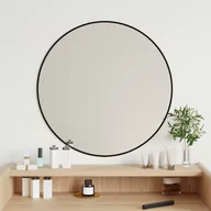 Lustra - Vidaxl Lustro Ścienne, Czarne, Ø 60 Cm, Okrągłe - miniaturka - grafika 1