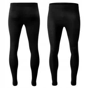 Legginsy termoaktywne męskie getry odzież termiczna bielizna ciepła 2XL - Pozostała odzież narciarska - miniaturka - grafika 1