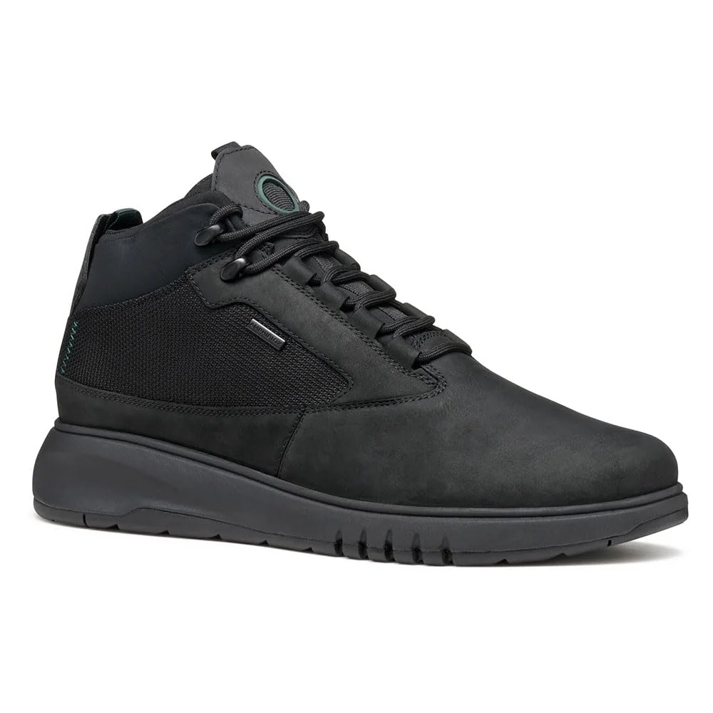 Geox Męskie buty U AERANTIS 4X4 B ABX Ankle Boot, czarne, 44 EU, czarny, 44 EU