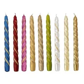 Świece - Świeca barok zdobiony, 2 sztuk Ravi - miniaturka - grafika 1