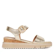 Sandały damskie - Sandały Tamaris 1-28247-46 Złoty - miniaturka - grafika 1
