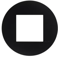 Klawisze i ramki - EFAPEL QUADRO45 RAMKA 1-KROTNA CZARNY 43910 TPM - miniaturka - grafika 1