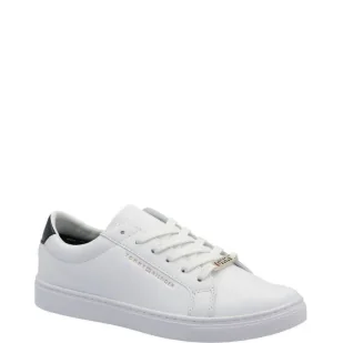 Tommy Hilfiger Skórzane trampki Essential - Trampki damskie - miniaturka - grafika 1