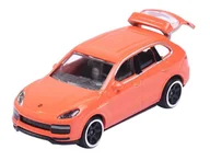 Samochody i pojazdy dla dzieci - MAJORETTE PORSCHE CAYENNE TURBO S E-HYBRID POMARAŃCZOWY 1:64 209J-2 - miniaturka - grafika 1