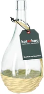 Karafki - KOTARBAU® Szklana butelka Butelka na wino Szklana karafka 1 litr - miniaturka - grafika 1