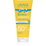 Balsamy i kremy do opalania - Uriage Bariesun Nawilżające mleczko do twarzy i ciała dla dzieci SPF50+, 100ml - miniaturka - grafika 1
