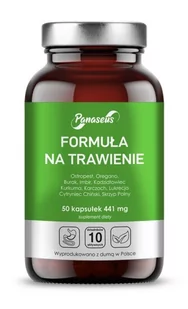 PANASEUS Panaseus Formuła na trawienie  50 kapsułek YA8069 - Układ pokarmowy - miniaturka - grafika 1