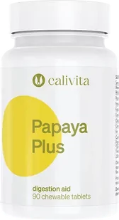 Papaya Plus 90 tabletek - masa netto: 55,9 g - Suplementy naturalne - miniaturka - grafika 1