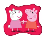 Kołdry i poduszki dla dzieci - Poduszka dekoracyjna Świnka Peppa PP194005 30 x 40 cm - miniaturka - grafika 1