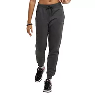 Spodnie damskie - Champion Damskie spodnie treningowe Powerblend Jogger, ciemnoszare, rozmiar XL, ciemnoszary, XL - miniaturka - grafika 1