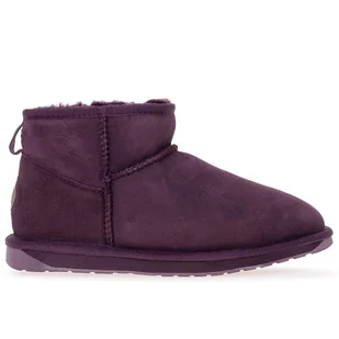 Buty Emu Australia Stinger Micro W10937PLUM - fioletowe - Śniegowce damskie - miniaturka - grafika 1