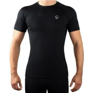 Kimona, stroje i obuwie - Ground Game Rashguard Krótki Rękaw Essential Platinum - miniaturka - grafika 1