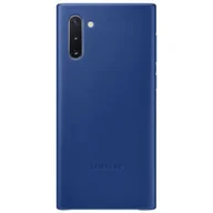 Etui i futerały do telefonów - Samsung Etui Leather Cover Galaxy Note 10 Niebieski EF-VN970LLEGWW - miniaturka - grafika 1