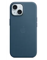 Etui i futerały do telefonów - Etui do iPhone 15 Apple FineWoven MagSafe - głębia oceanu - miniaturka - grafika 1