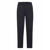 Dresy męskie - Spodnie męskie dresowe z luźnymi nogawkami Głęboki Granatowy r. M - miniaturka - grafika 1