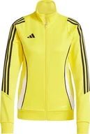 Bluzy damskie - Adidas Bluza damska adidas Tiro 24 Training żółta IR9498 XL - miniaturka - grafika 1
