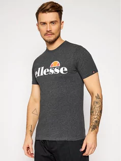 Koszulki męskie - Ellesse T-Shirt Sl Prado SHC07405 Szary Regular Fit - grafika 1