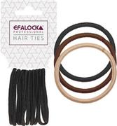 Ozdoby do włosów - Efalock Professional Hair Ties Strong Gumki do włosów mocne 55mm, różne kolory 10szt. - miniaturka - grafika 1