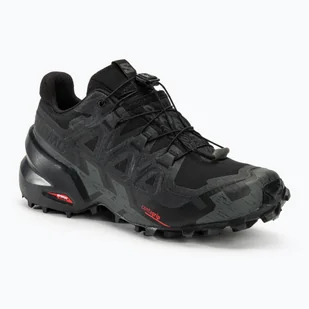 Buty do biegania damskie Salomon Speedcross 6 GTX black/black/phan - Sport OUTLET - miniaturka - grafika 1