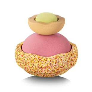 Stapelstein - Zestaw krążków sensorycznych do zabaw ruchowych Inside Set 4szt. - warm pastel - Zabawki sensoryczne - miniaturka - grafika 1