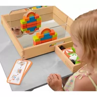 Klocki - Masterkidz Zestaw Kolorowe Klocki Dla Dzieci Drewniane 24 Sztuki Masterkidz ME04000 - miniaturka - grafika 1